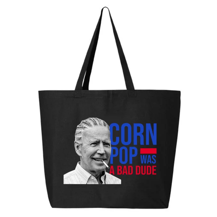 Corn Pop Was A Bad Dude Funny Joe Biden 25L Jumbo Tote