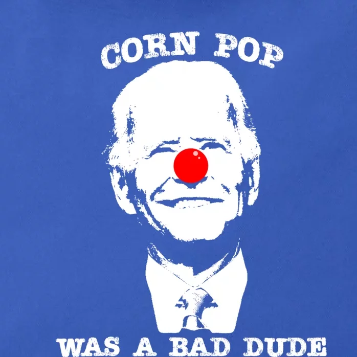 Corn Pop Was A Bad Dude Antibiden Gift Zip Tote Bag