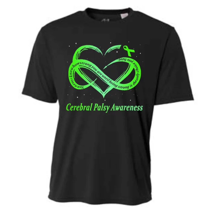 Cerebral Palsy Warrior CP Awareness Cooling Performance Crew T-Shirt