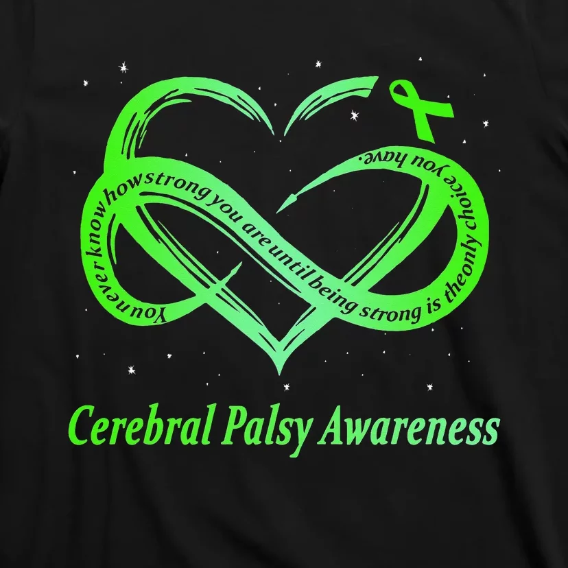 Cerebral Palsy Warrior CP Awareness T-Shirt