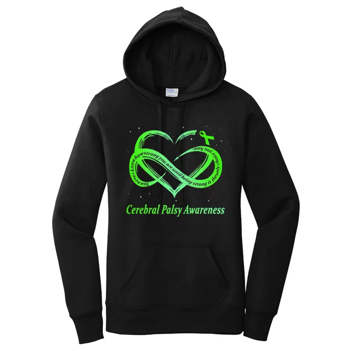 Cerebral Palsy Warrior CP Awareness Women's Pullover Hoodie