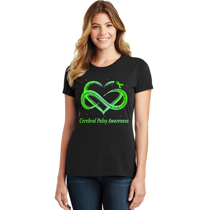 Cerebral Palsy Warrior CP Awareness Women's T-Shirt