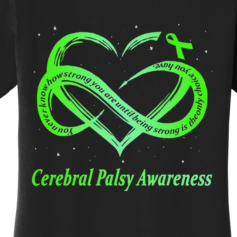 Cerebral Palsy Warrior CP Awareness Women's T-Shirt