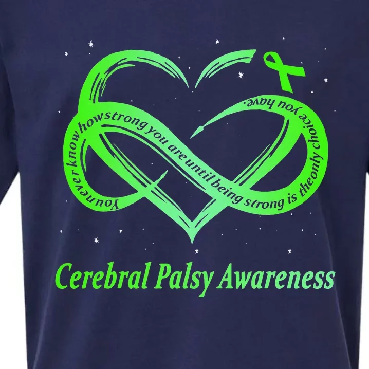 Cerebral Palsy Warrior CP Awareness Sueded Cloud Jersey T-Shirt