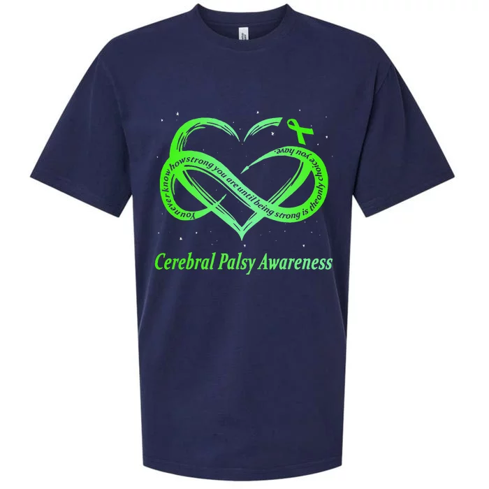 Cerebral Palsy Warrior CP Awareness Sueded Cloud Jersey T-Shirt