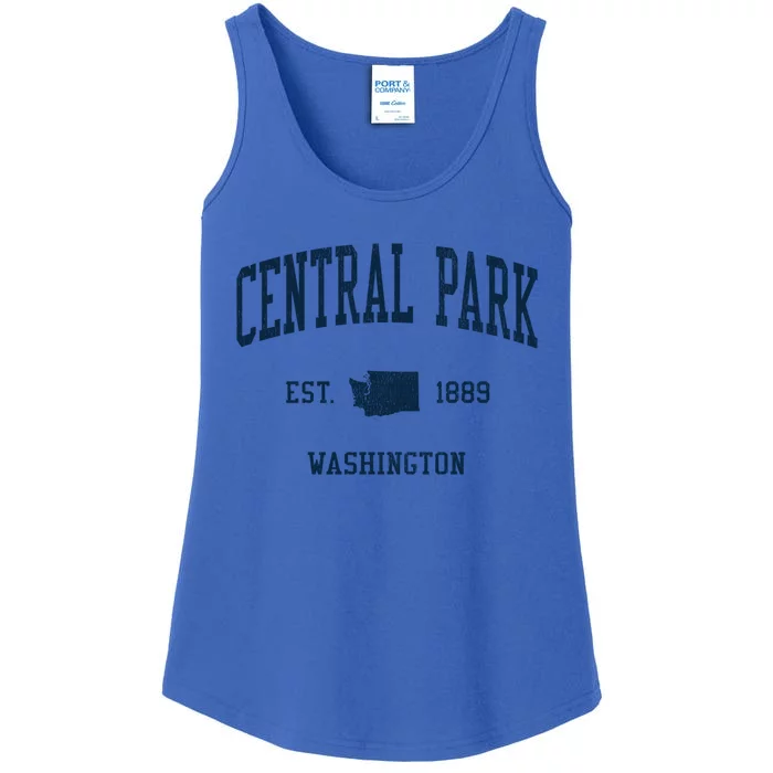 Central Park Wa Vintage Athletic Sports Jsn1 Gift Ladies Essential Tank