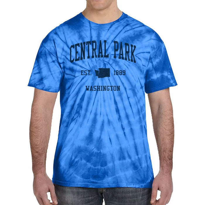 Central Park Wa Vintage Athletic Sports Jsn1 Gift Tie-Dye T-Shirt