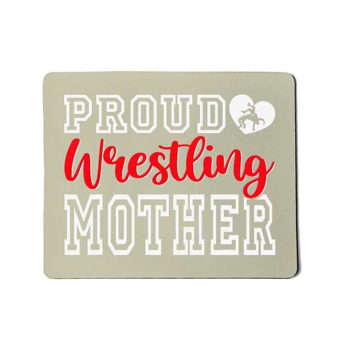 Cute Proud Wrestling Mother Mothers Day Christmas Mousepad