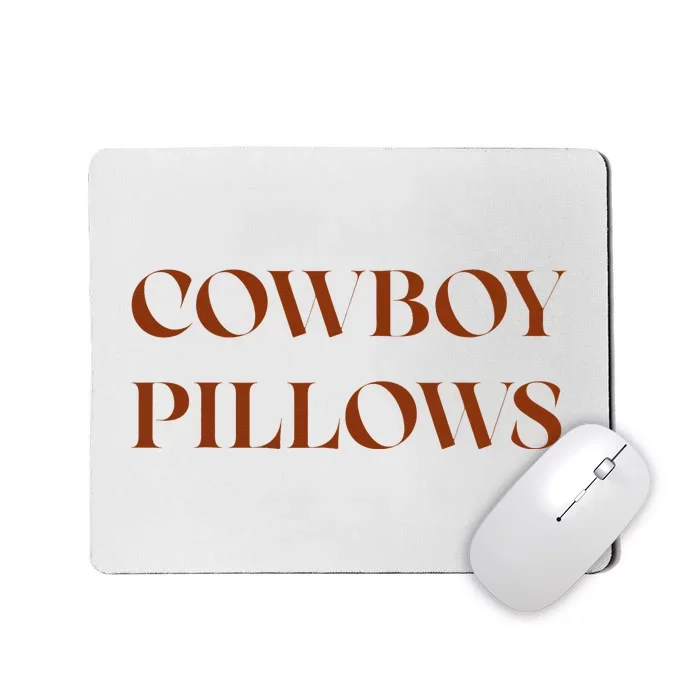 Cow pillows Western Country Southern Cowgirls Mousepad