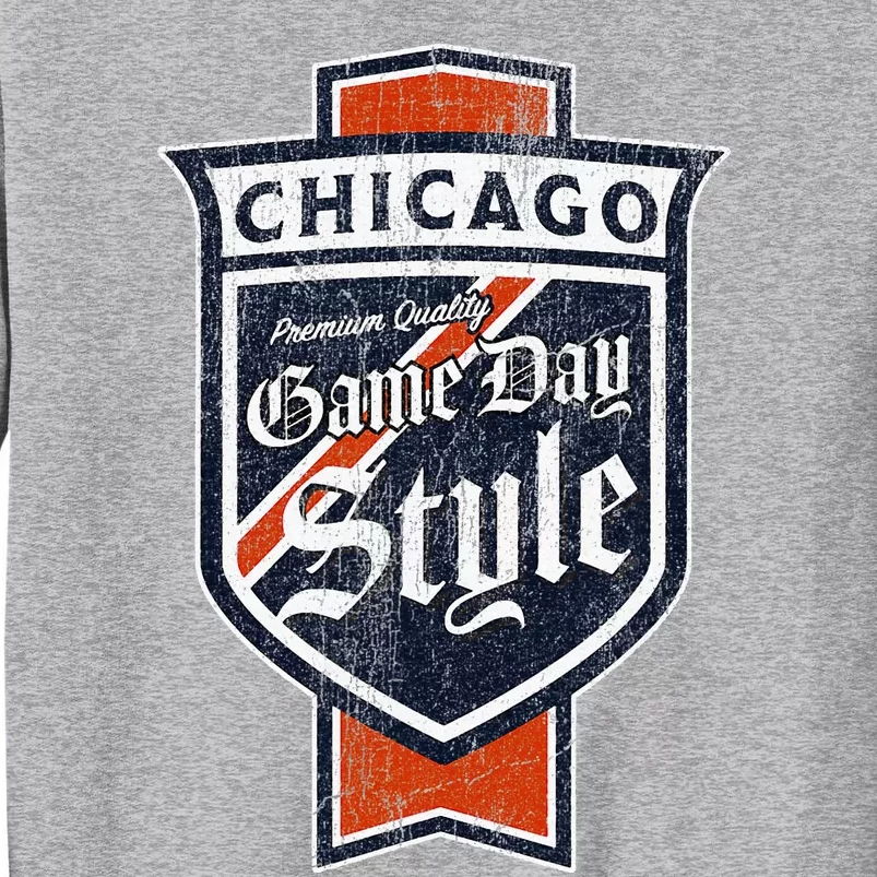 Chicago Pride Windy City Classic Beer Label Tall Sweatshirt