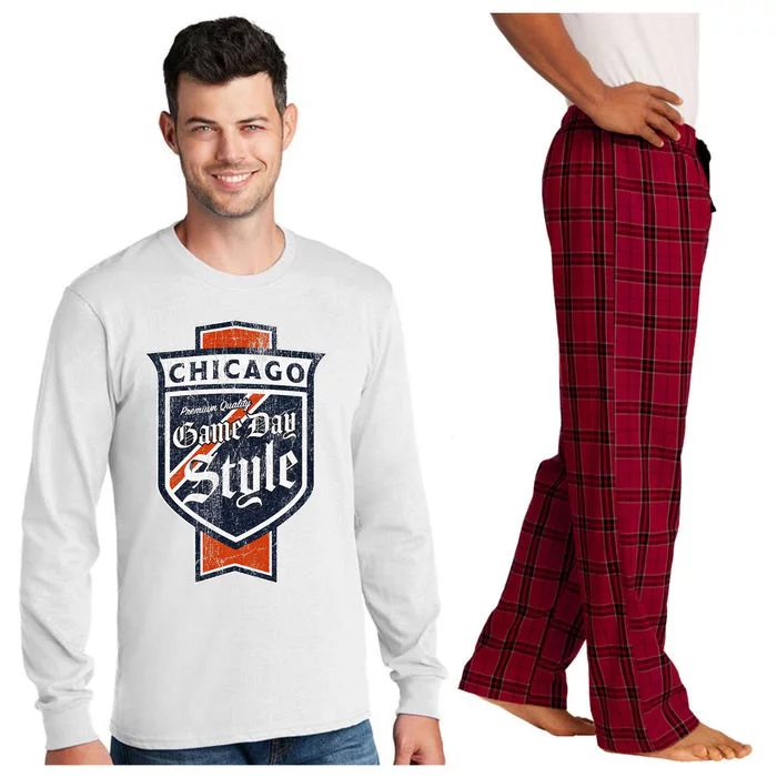 Chicago Pride Windy City Classic Beer Label Long Sleeve Pajama Set