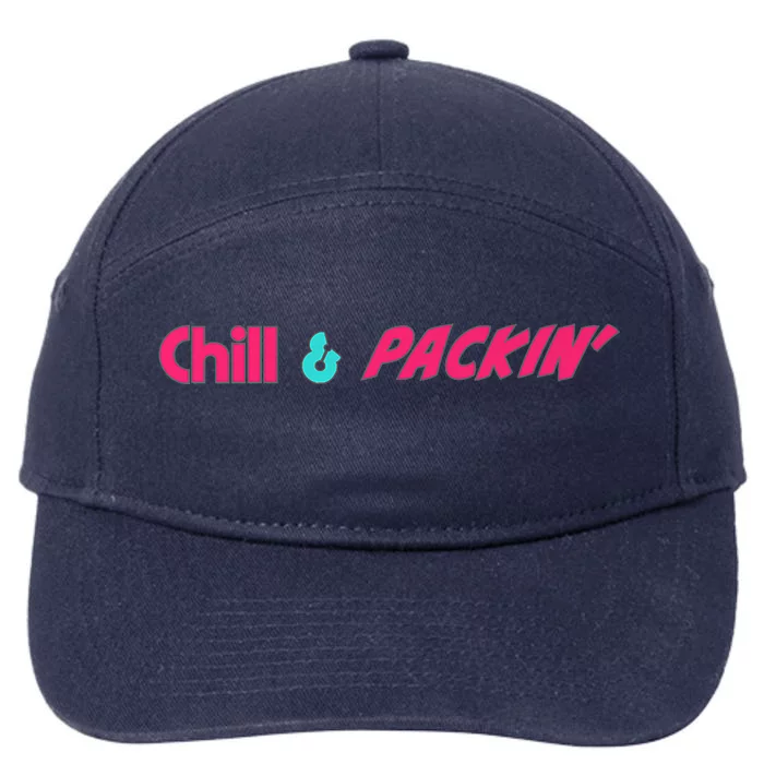 Chill & Packin With Coronado Premium 7-Panel Snapback Hat