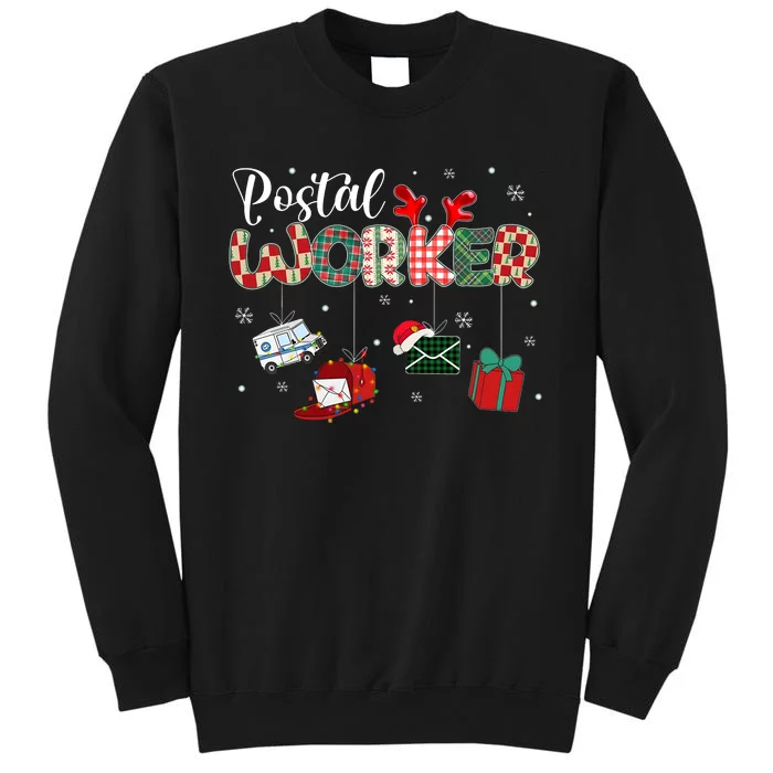 Christmas Postal Worke Xmas Holiday Tall Sweatshirt