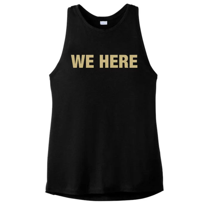 Coach Prime We Here Ladies Tri-Blend Wicking Tank