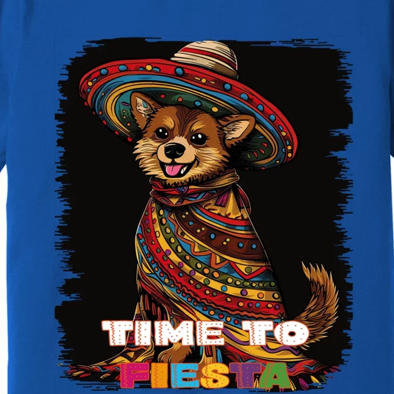 Cute Pembroke Welsh Dog Cinco De Mayo Mexican Fiesta Great Gift Premium T-Shirt