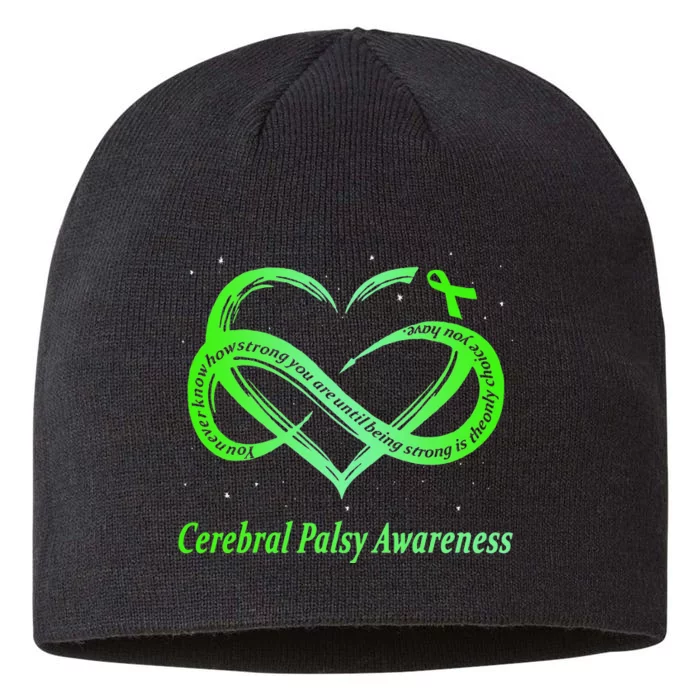 Cerebral Palsy Warrior CP Awareness 8 1/2in Sustainable Knit Beanie