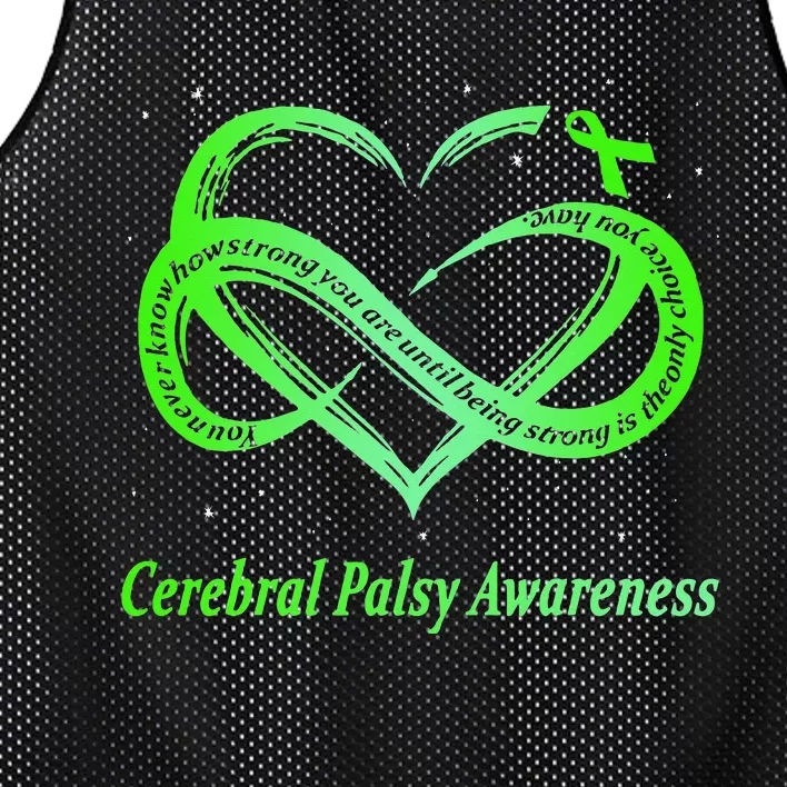 Cerebral Palsy Warrior CP Awareness Mesh Reversible Basketball Jersey Tank