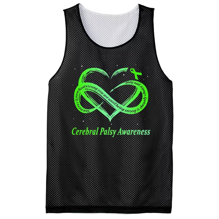 Cerebral Palsy Warrior CP Awareness Mesh Reversible Basketball Jersey Tank