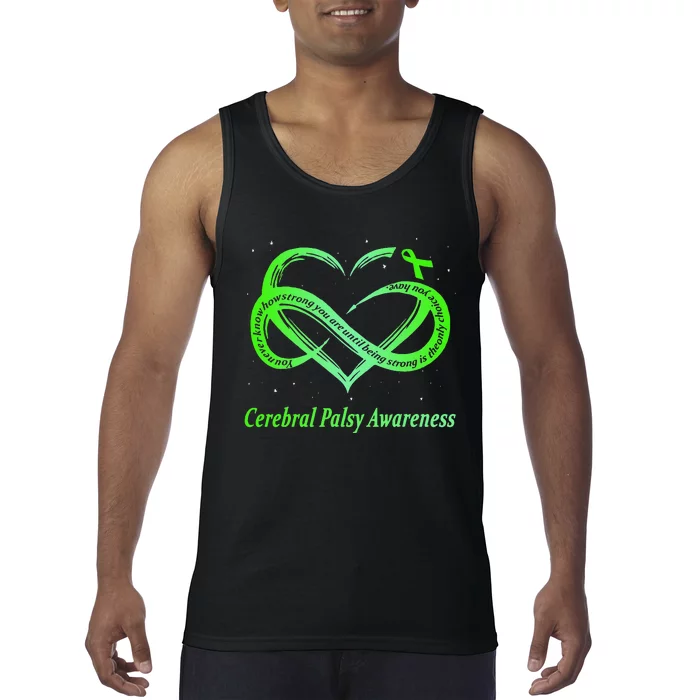 Cerebral Palsy Warrior CP Awareness Tank Top