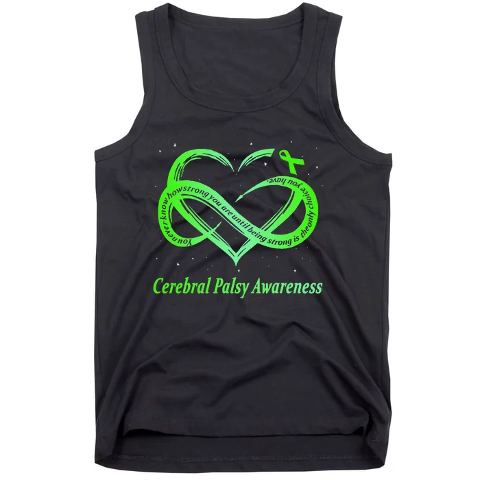 Cerebral Palsy Warrior CP Awareness Tank Top