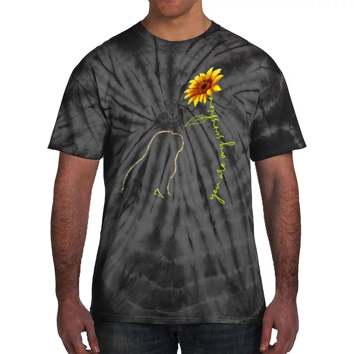 Cute Pug You Are My Sunshine Dog Lover Tie-Dye T-Shirt