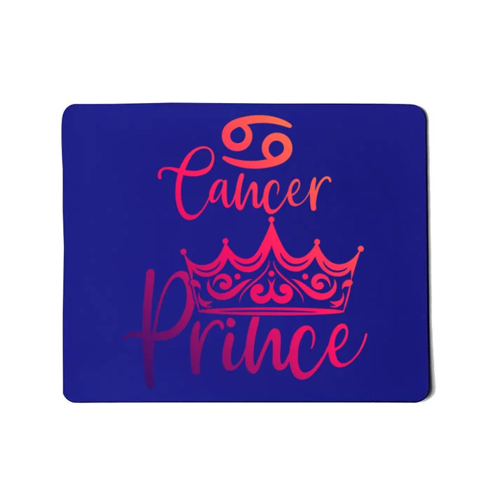 Cancer Prince Zodiac Gift Mousepad