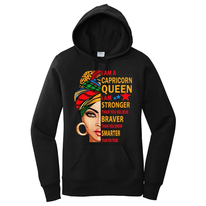 capricorn queen birthday for wo capricorn zodiac Women's Pullover Hoodie