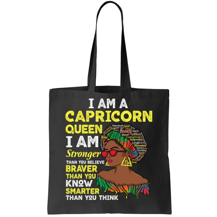 capricorn queen birthday for  capricorn zodiac Tote Bag