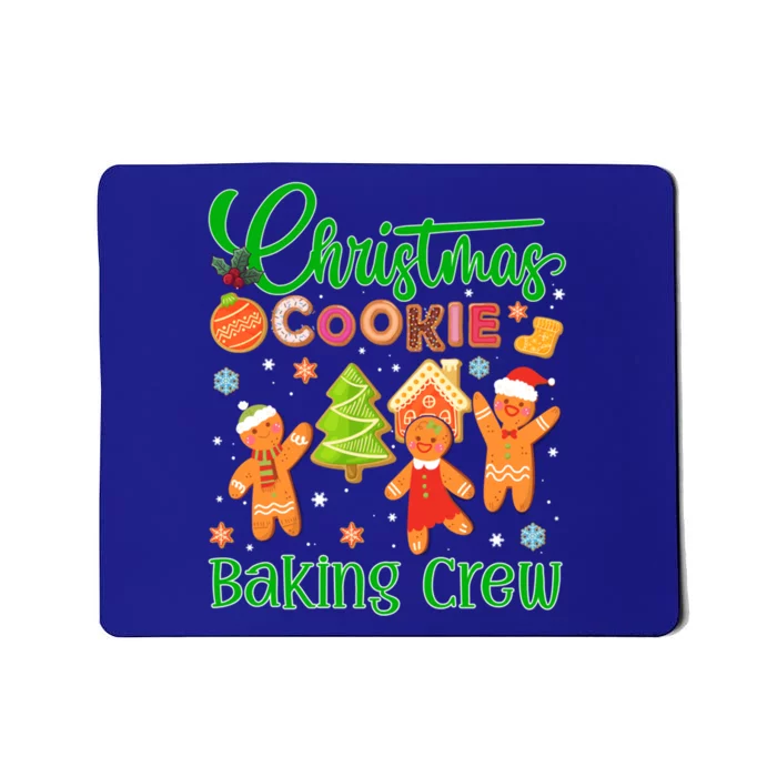 Christmas Quote Christmas Cookie Baking Crew Gift Mousepad