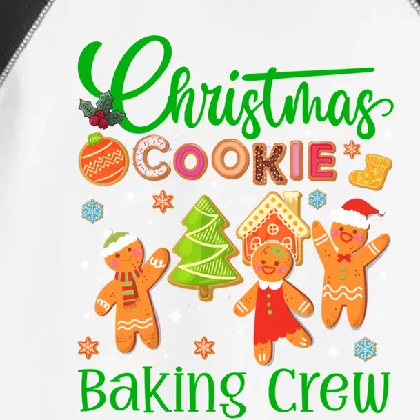 Christmas Quote Christmas Cookie Baking Crew Gift Toddler Fine Jersey T-Shirt