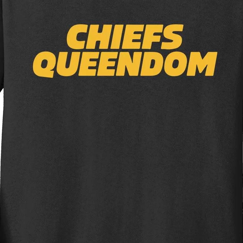 Chief Queendom Kids Long Sleeve Shirt