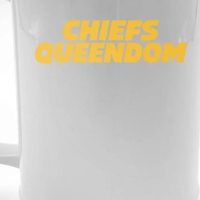 Chief Queendom Front & Back Beer Stein