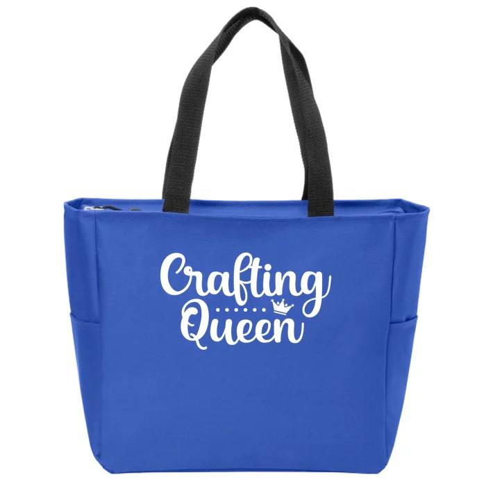 Crafting Queen Crafcool Gift Cool Gift Zip Tote Bag