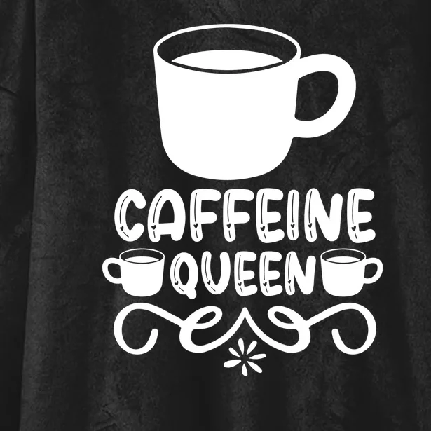 Caffeine Queen Hooded Wearable Blanket