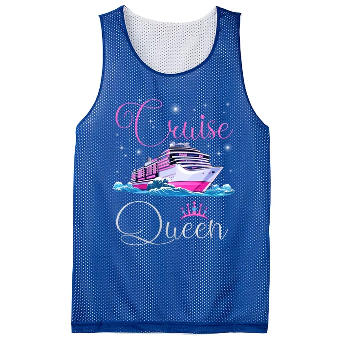 Cruise Queen Cruising Lover Cruisers Gift Mesh Reversible Basketball Jersey Tank