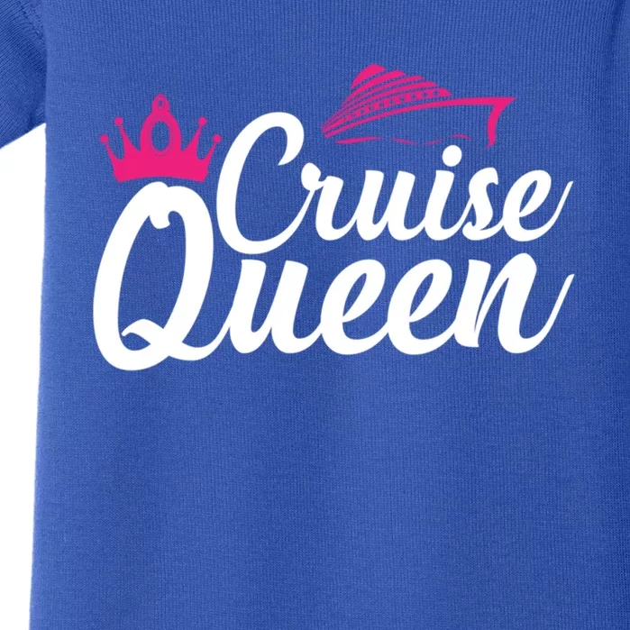 Cruise Queen Cruising Lover Vacation Jt Gift Baby Bodysuit