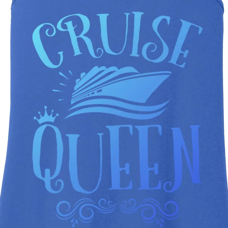 Cruise Queen Cruise Travel Cruising Gift Ladies Essential Tank