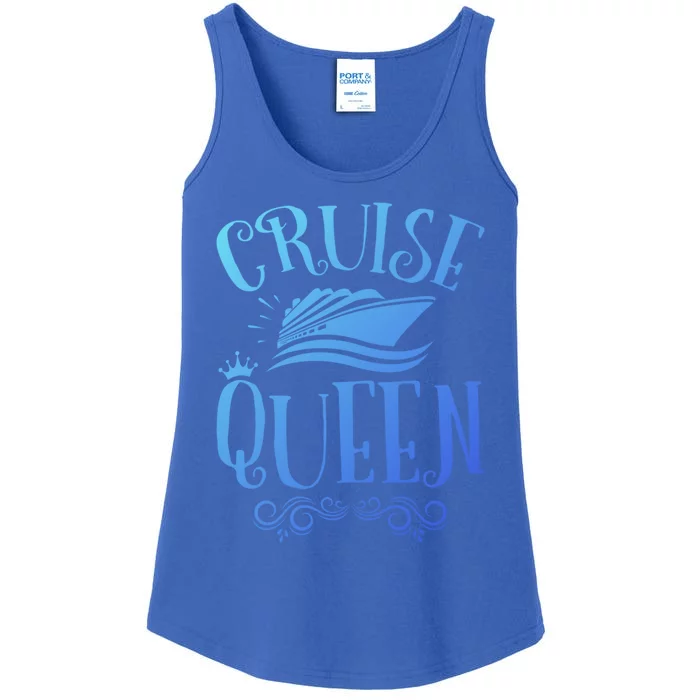 Cruise Queen Cruise Travel Cruising Gift Ladies Essential Tank