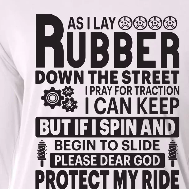 Car Quotes Cooling Performance Long Sleeve Crew