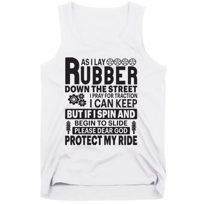 Car Quotes Tank Top