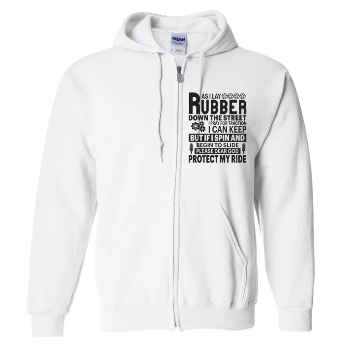 Car Quotes Full Zip Hoodie