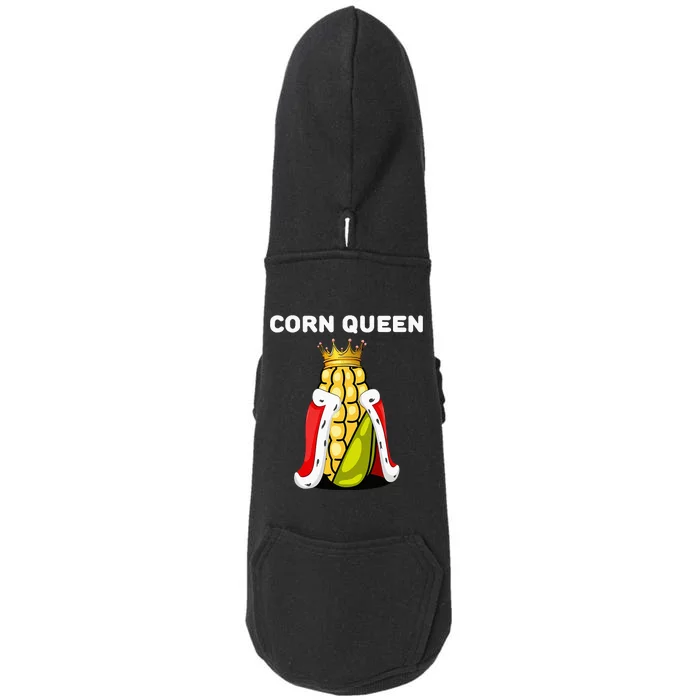 Corn Queen Corn Lover Doggie 3-End Fleece Hoodie