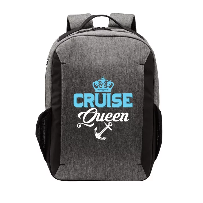 Cruise Queen Cruiser Vacation Crusing Gift Vector Backpack