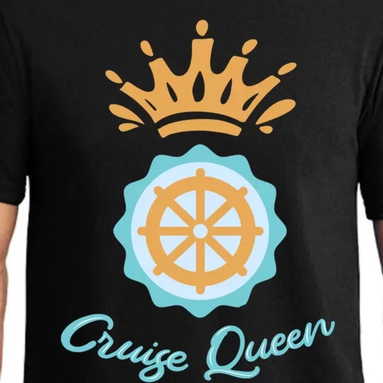 Cruise Queen Cruising Cruise Ship Cool Gift Pajama Set