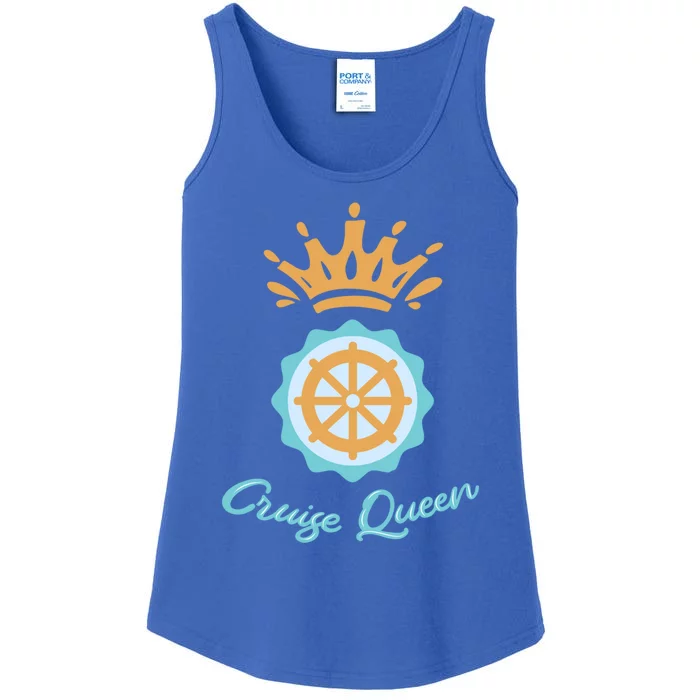 Cruise Queen Cruising Cruise Ship Cool Gift Ladies Essential Tank