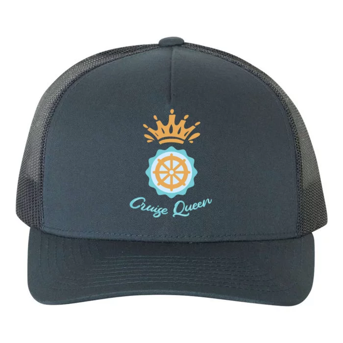 Cruise Queen Cruising Cruise Ship Cool Gift Yupoong Adult 5-Panel Trucker Hat