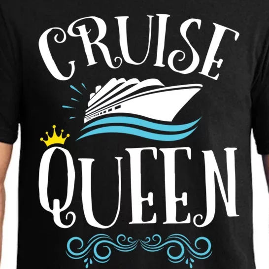 Cruise Queen Cruising Cruise Travel Gift Pajama Set