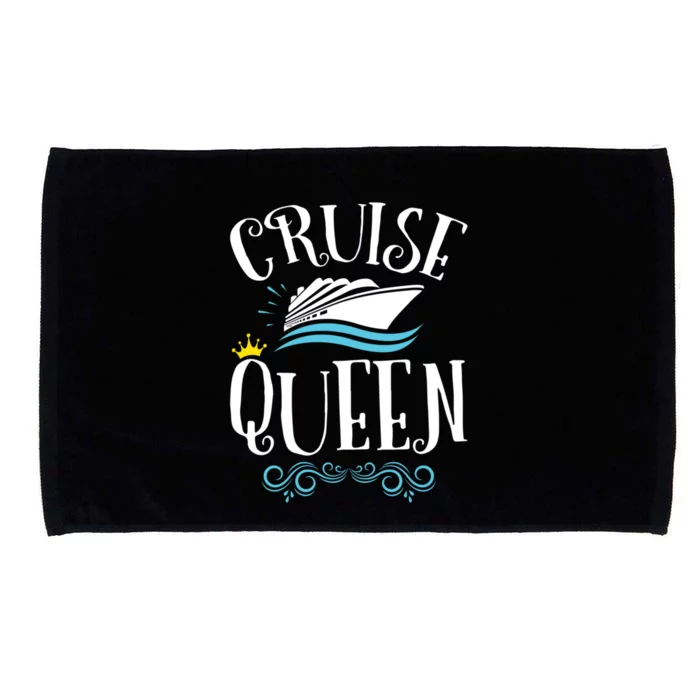 Cruise Queen Cruising Cruise Travel Gift Microfiber Hand Towel