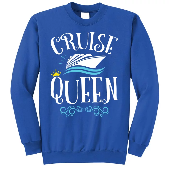 Cruise Queen Cruising Cruise Travel Gift Sweatshirt