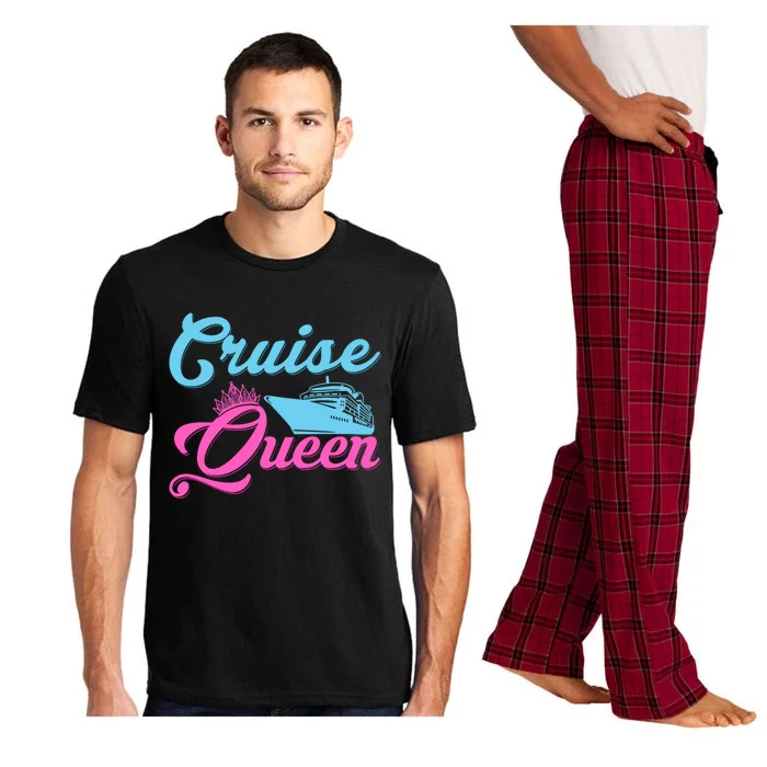 Cruise Queen Crusing Vacation Cruiser Cool Gift Pajama Set